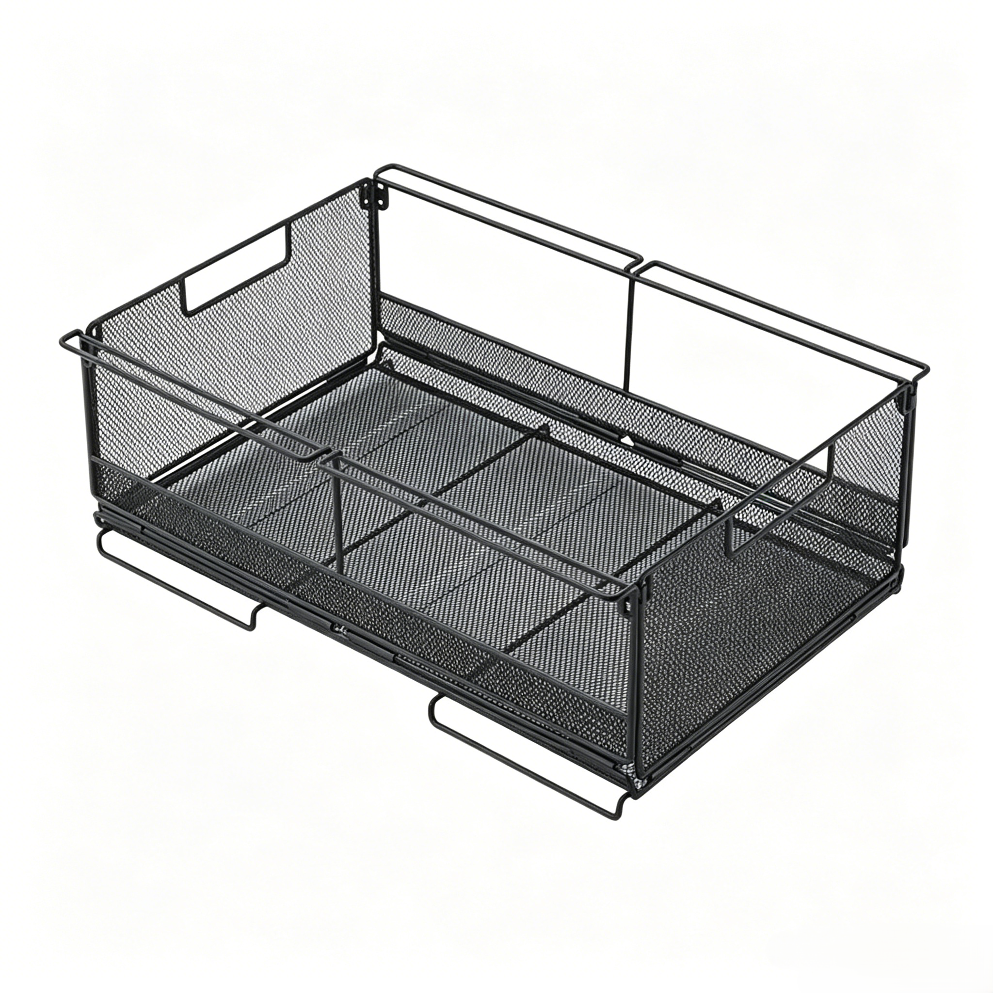 OutGearPro-CK-51BK Diamond Pattern Two-Unit Half Fence Mesh Cage