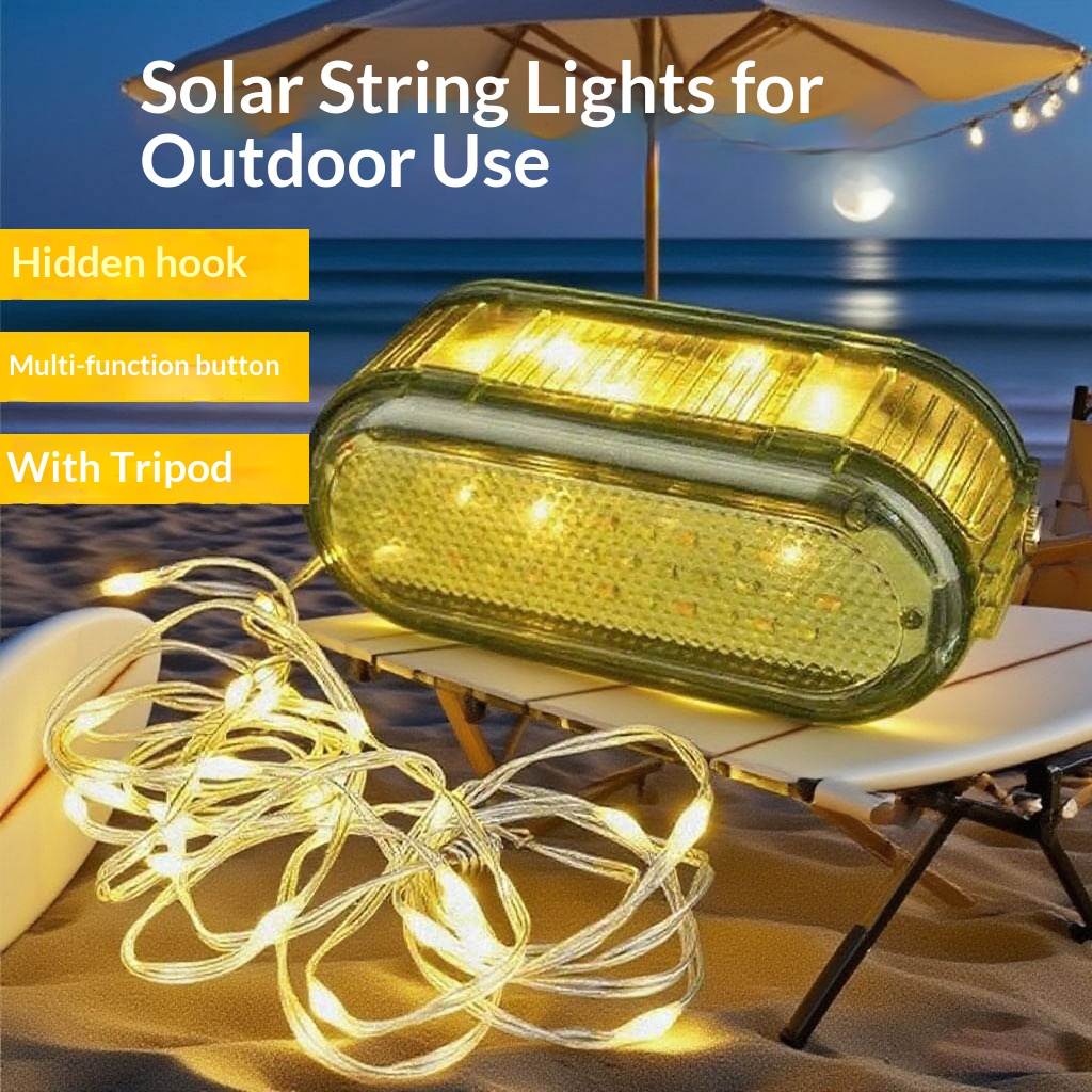 Outdoor camping long-lasting tape measure with ambient light