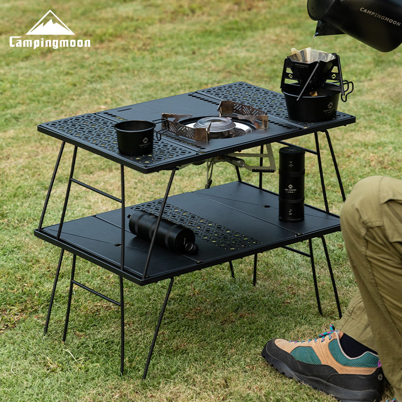 CK-2G Outdoor Camping Foldable IGT Module Barbecue Table