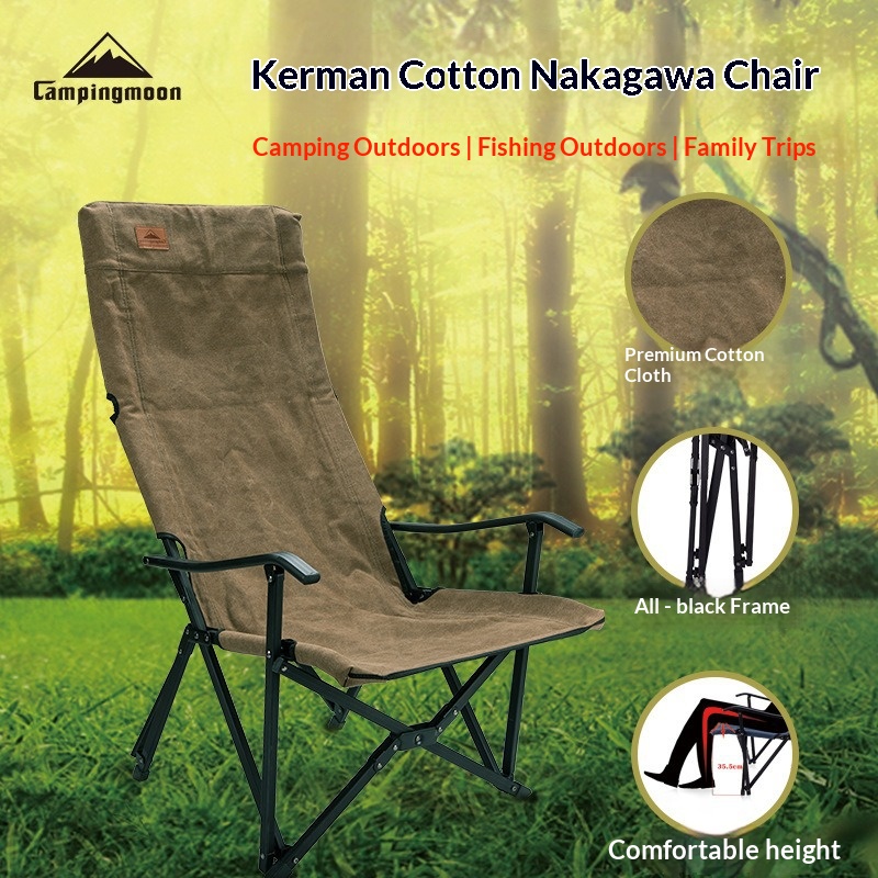 F-1002 Wear-resistant Cotton Canvas Folding Chair