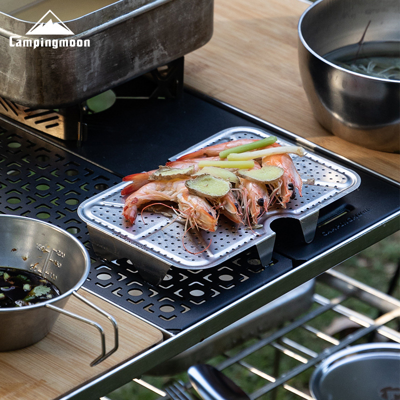 Outdoor Camping Lunch Box Bottom Grid