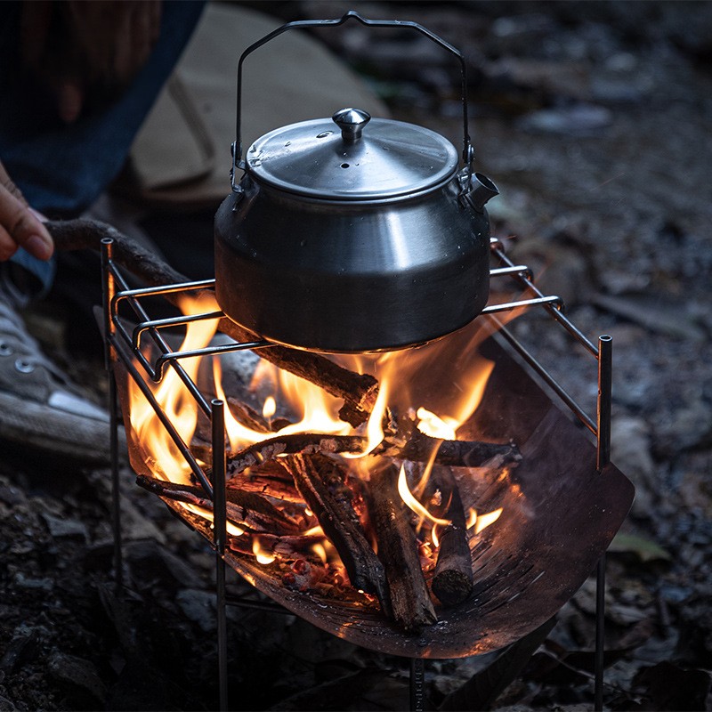 OutGearPro-SOLO-A4 outdoor portable folding fire pit