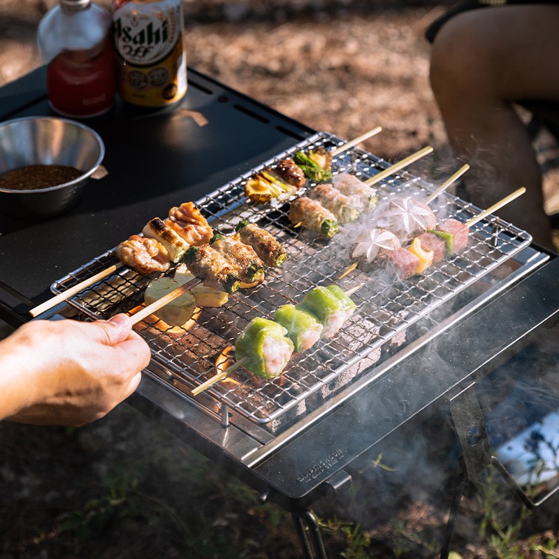 OutGearPro-UG-1 Unit IGT Carbon Grill with Extended Firewood Stove