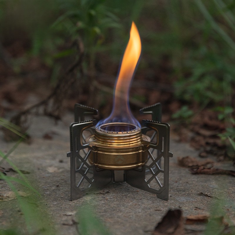 OutGearPro-AS-1 Brass Alcohol Stove