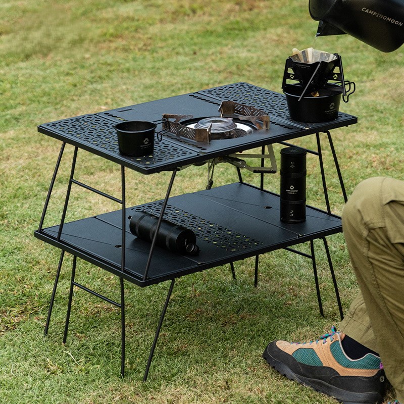 OutGearPro-CK-2G Outdoor Camping Foldable IGT Module Barbecue Table