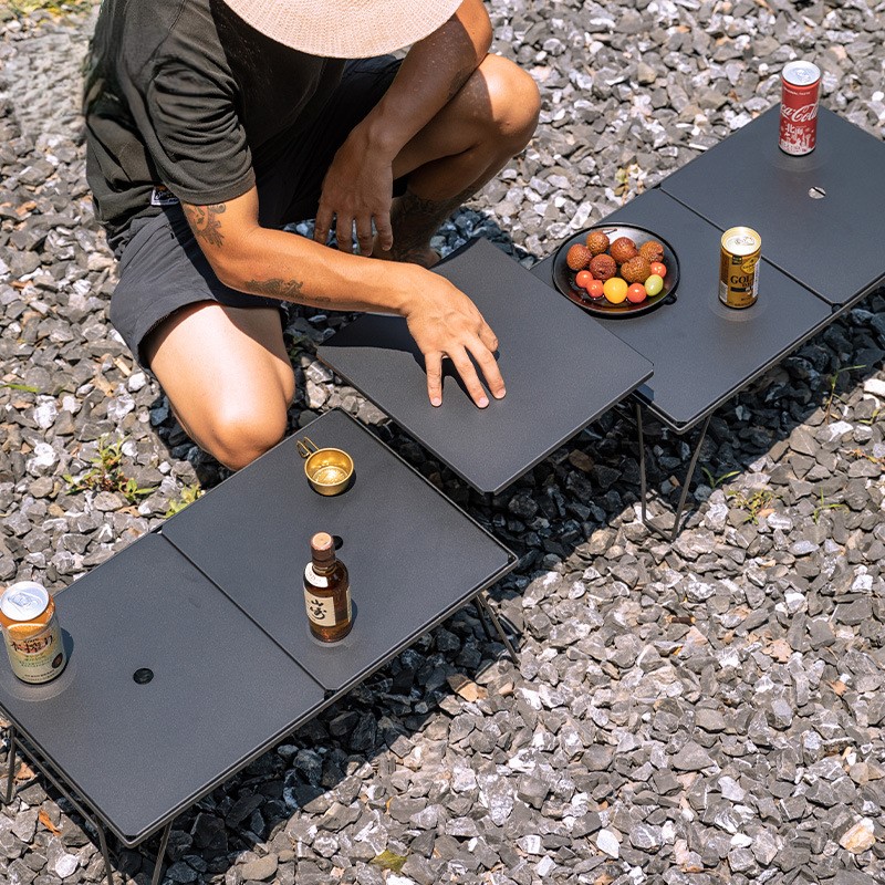 OutGearPro-T-2359BK Aluminum Alloy Top Plate for Lightweight Mesh Table