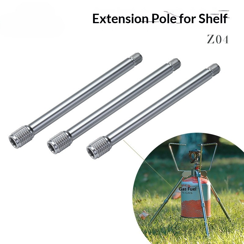 OutGearPro-Z04 Threaded Aluminum Alloy Extension Rod for Expansion Rack