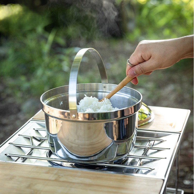 OutGearPro-CC-21 Thickened Stainless Steel Outdoor Soup Pot
