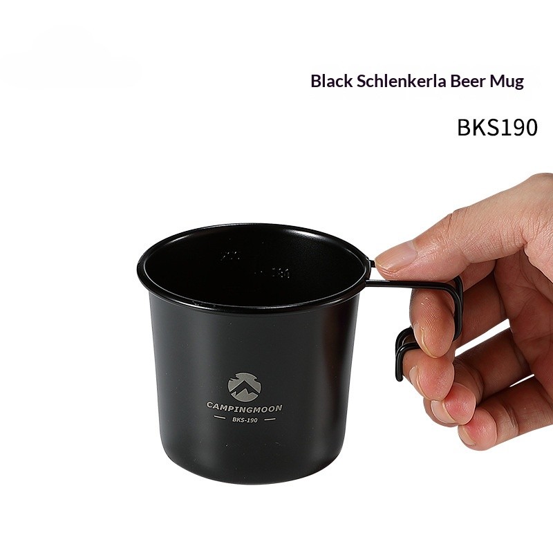 OutGearPro-BKS190 Black Sierra Beer Cup