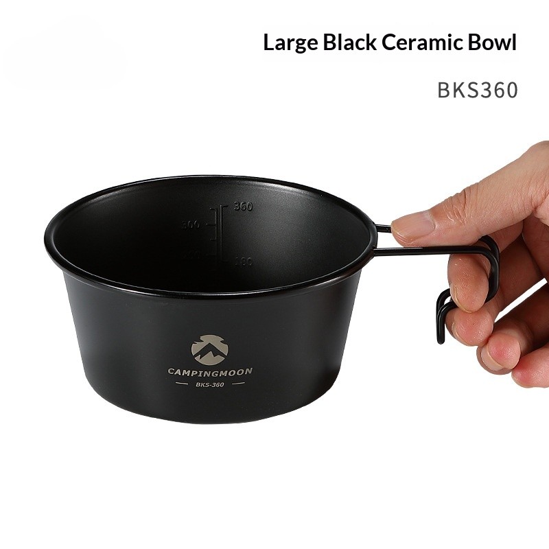 OutGearPro-BKS360 Large Black Sierra Bowl