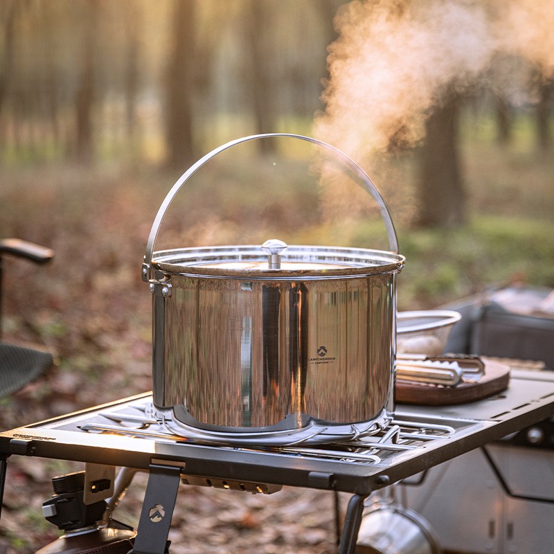 OutGearPro-CC-24 5.9L Stainless Steel Outdoor Soup Pot
