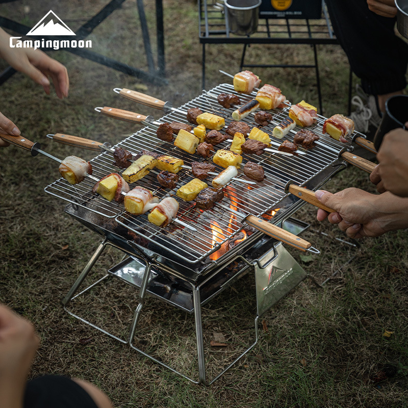 MT-3 Multi-Function Windproof Camping Barbecue Grill
