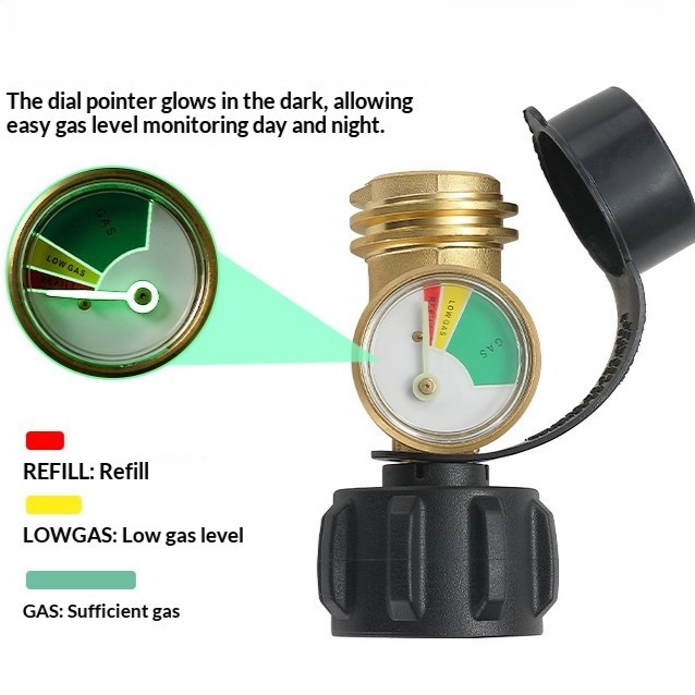 OutGearPro-PZ-107 QCC with Pressure Gauge