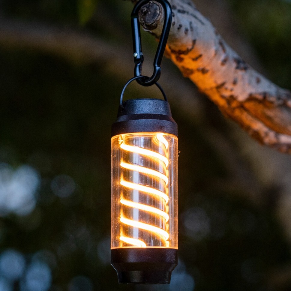 Outdoor portable waterproof camping light with multiple brightness levels, suitable for hanging