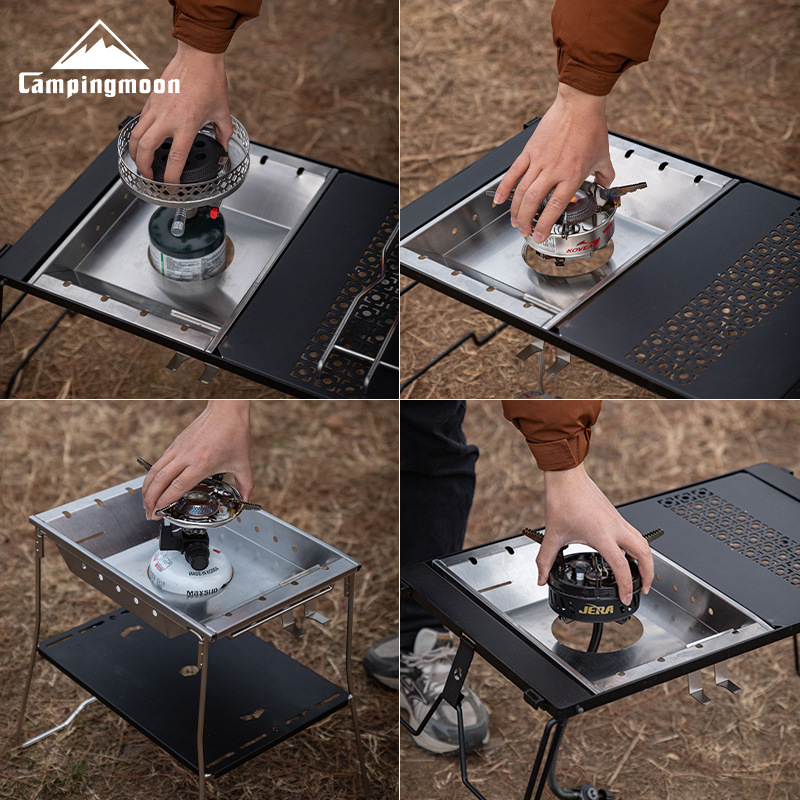 CK-25PG Recessed Windproof ITC Single-Unit Stove Plate