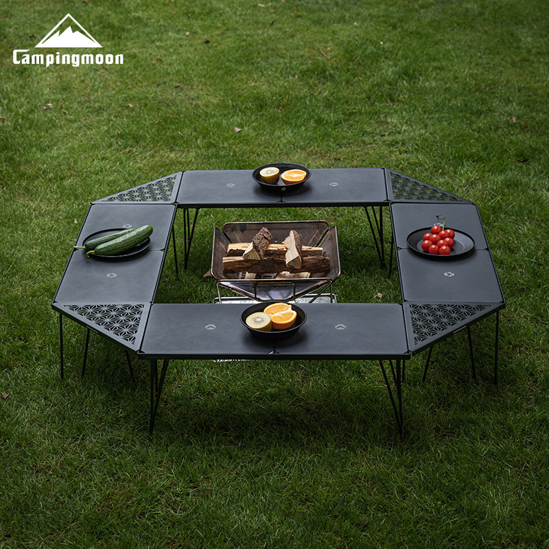 T-229 Series Aluminum Alloy Hollow Portable Camping Table Board