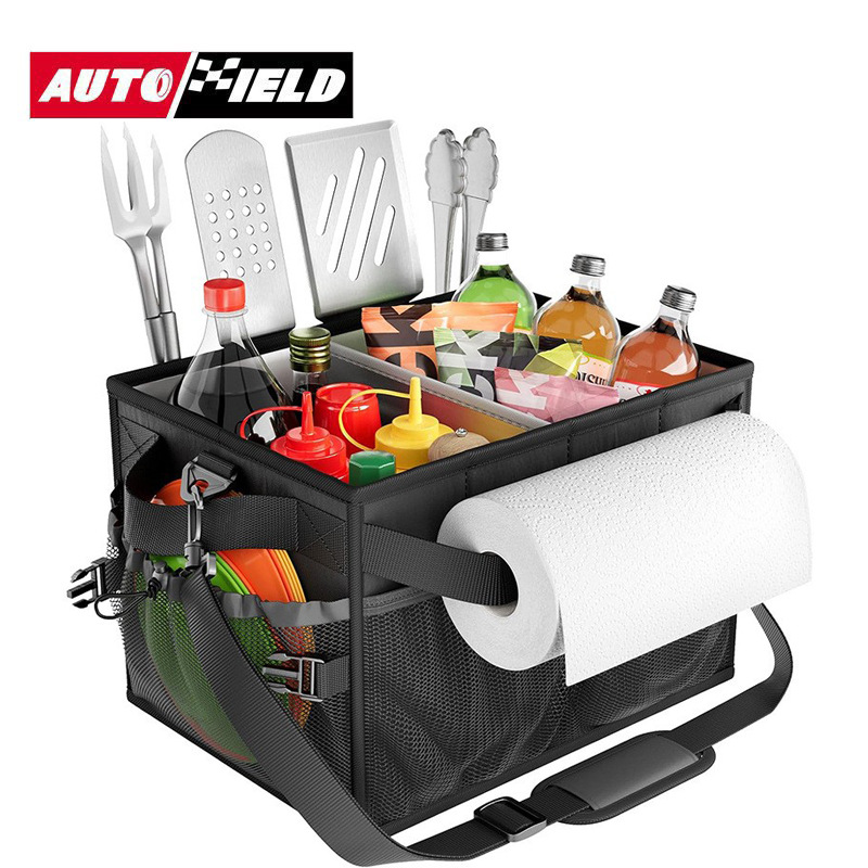 Outdoor camping and picnic tool storage box