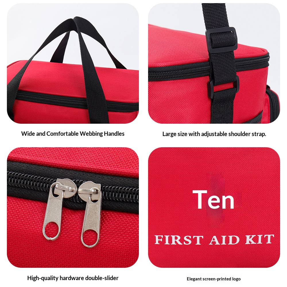 Outdoor camping car portable first aid kit