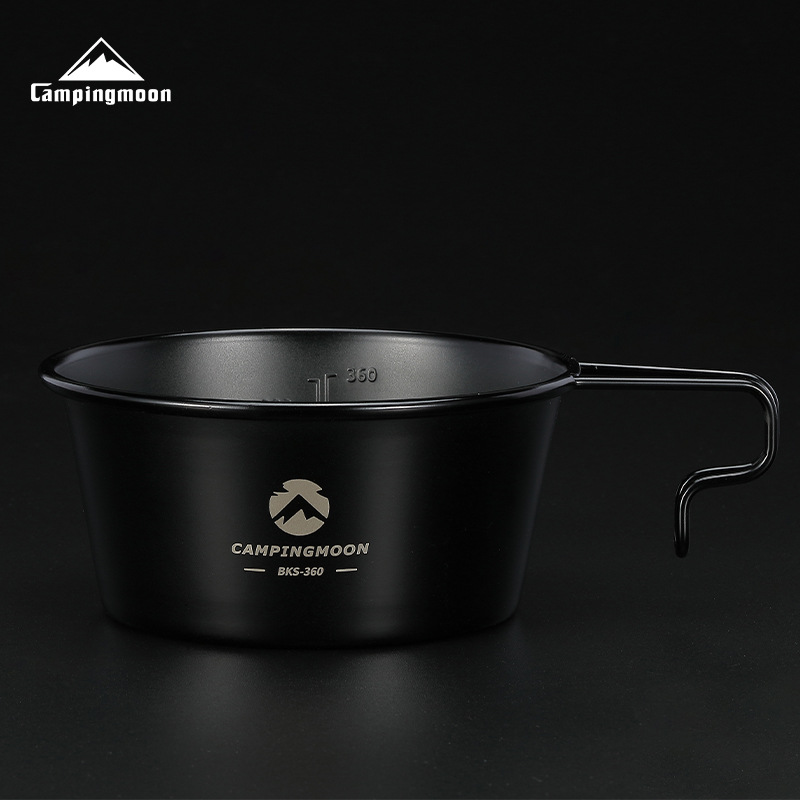 BKS220 Stainless Steel Black Titanium-Plated Sierra Bowl