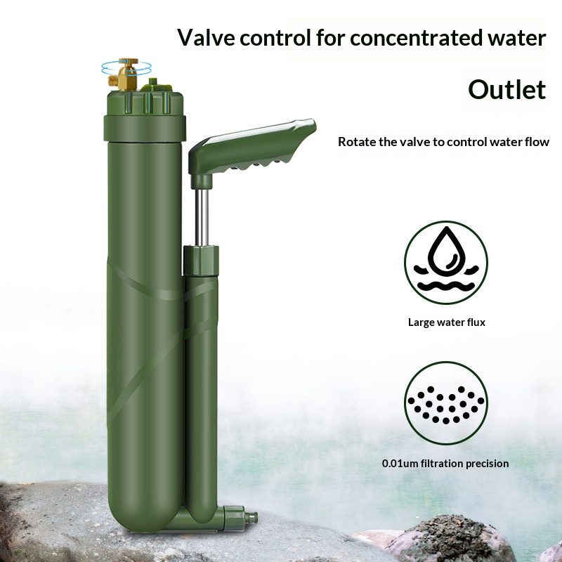 Outdoor RO reverse osmosis filtration water purification equipment