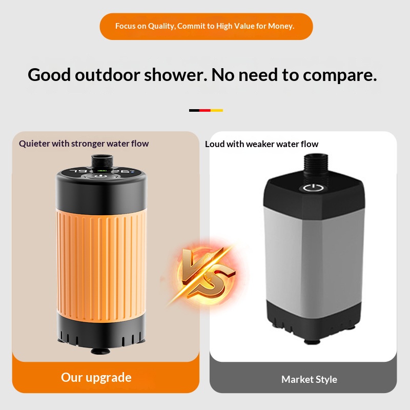 Outdoor portable shower