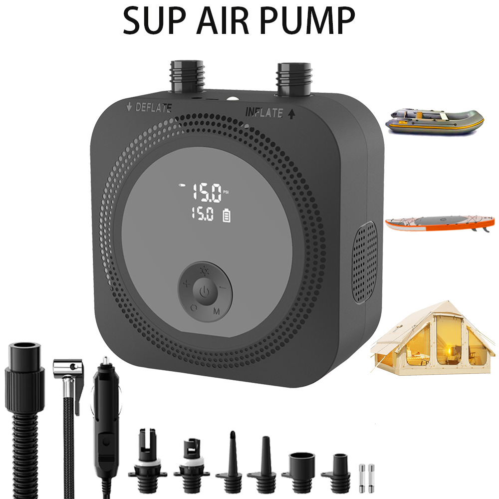 Multi-functional electric air pump