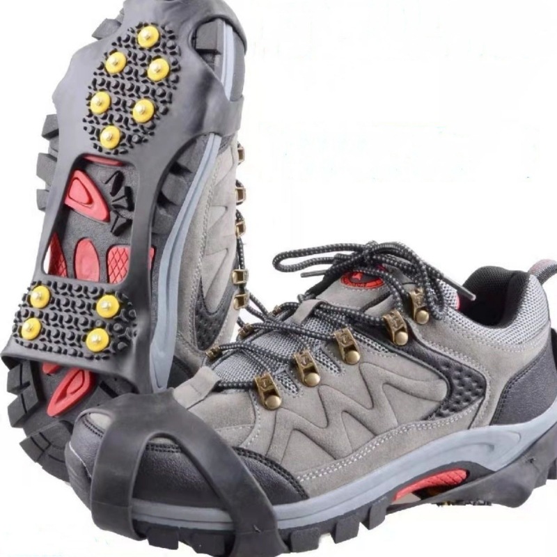 Ten-tooth steel nail snow anti-slip shoes with ice claws