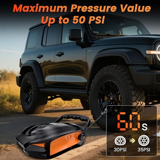 Outdoor portable inflatable pump