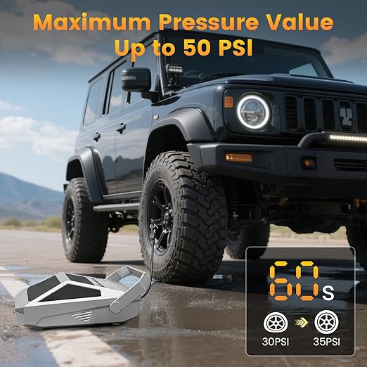 Outdoor multi-functional portable inflatable pump