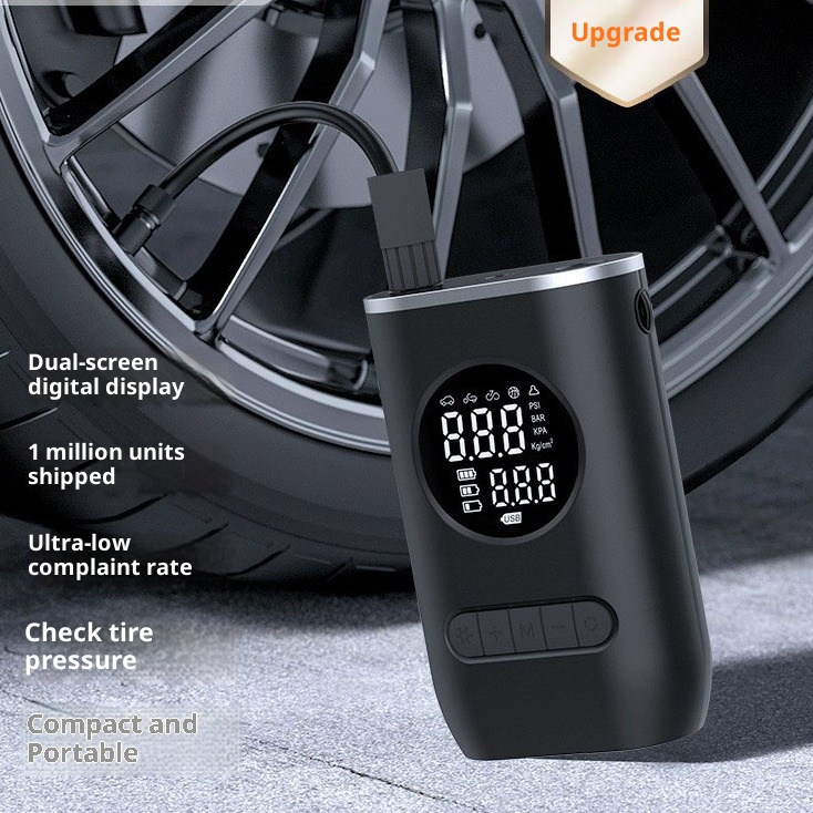 Wireless mini inflatable pump