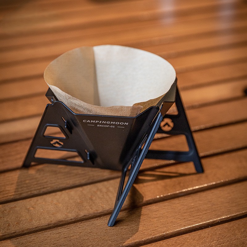OutGearPro-COF-01 foldable and portable outdoor camping hand-drip coffee filter and drip rack coffee funnel