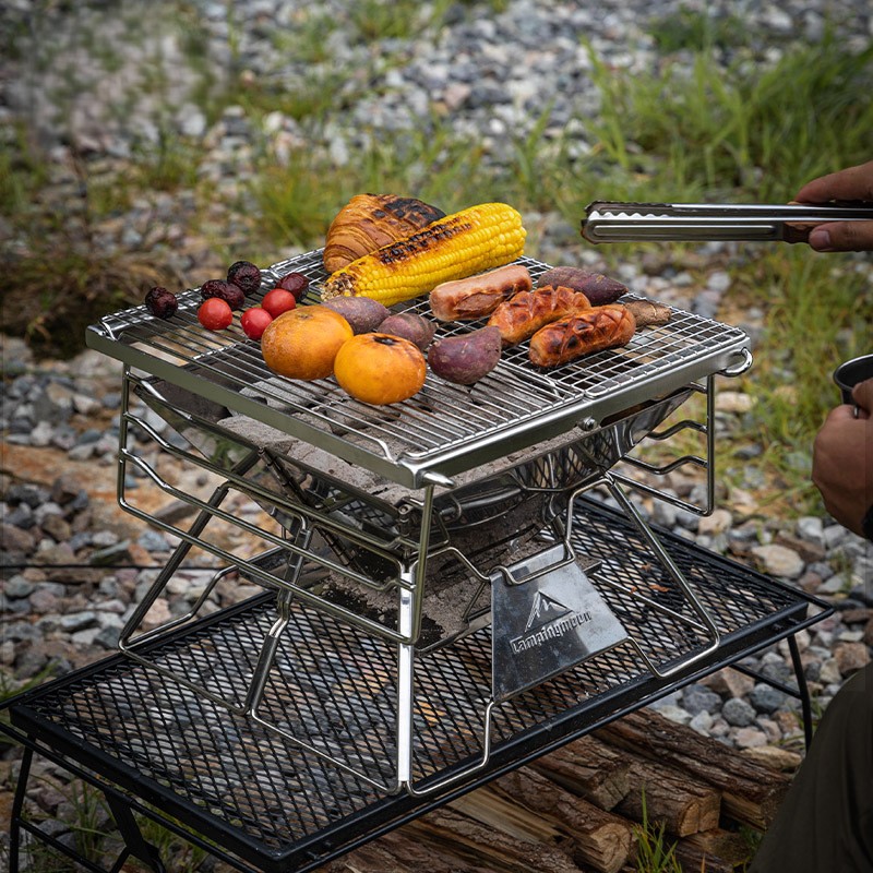 OutGearPro-[X-TWO] Folding Barbecue Grill