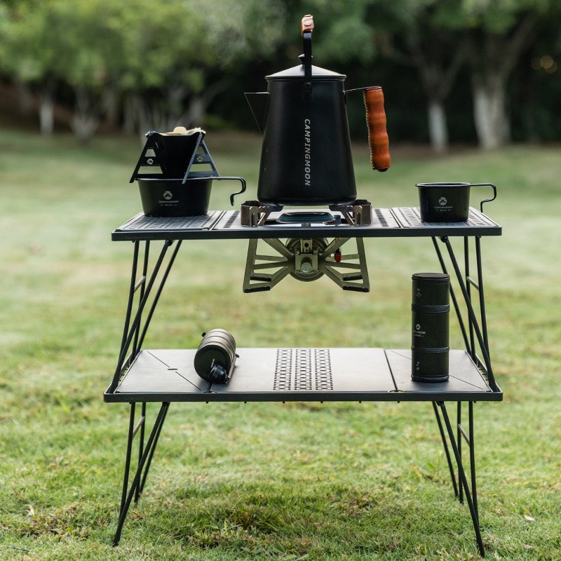 OutGearPro-CK-2G Outdoor Camping Foldable IGT Module Barbecue Table