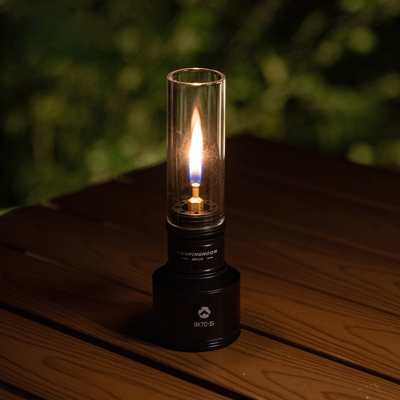 OutGearPro-T-1D Wickless Outdoor Camping Straight Cylinder Candle Light