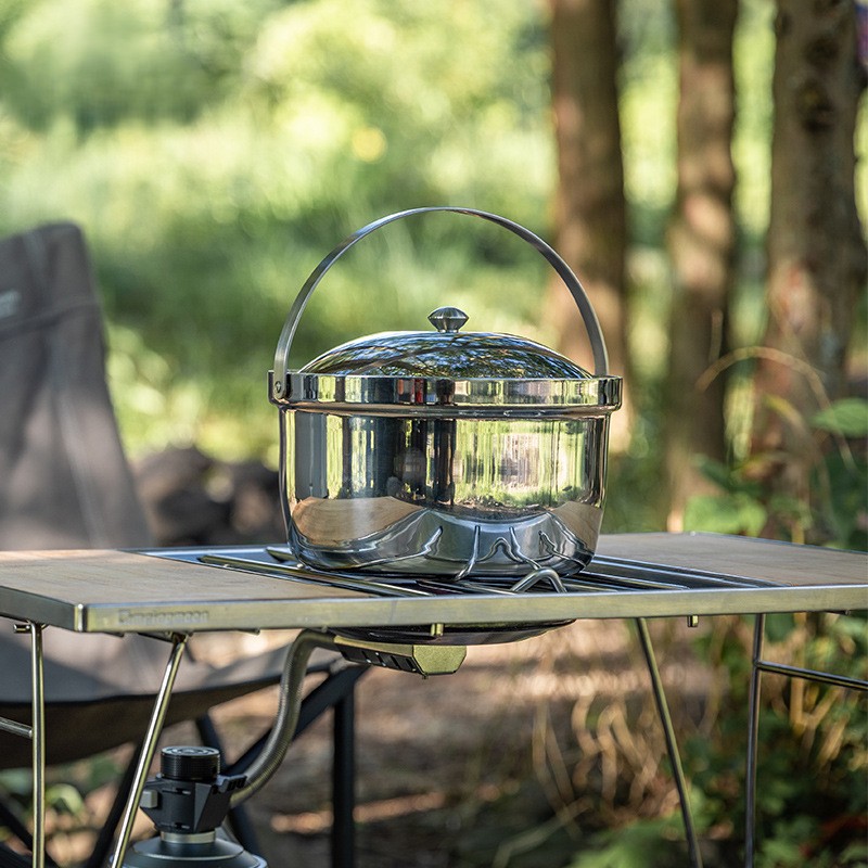OutGearPro-CC-21 Thickened Stainless Steel Outdoor Soup Pot