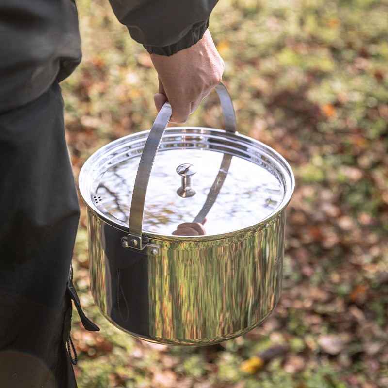 OutGearPro-CC-24 5.9L Stainless Steel Outdoor Soup Pot