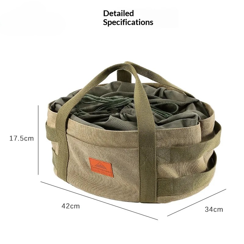 OutGearPro-DO-32-BK Large Dutch Oven Bag