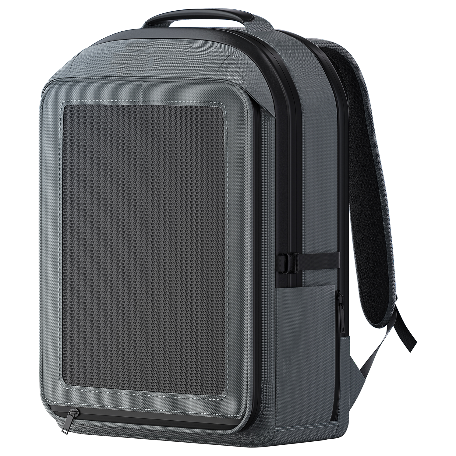 30W Solar-powered emergency charging backpack