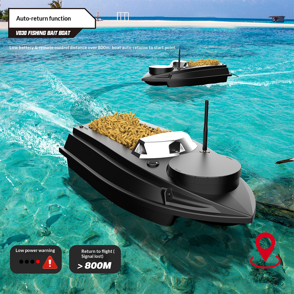 12vGPS sonar, bait throwing, fish finding, fishing spot making, and boat driving