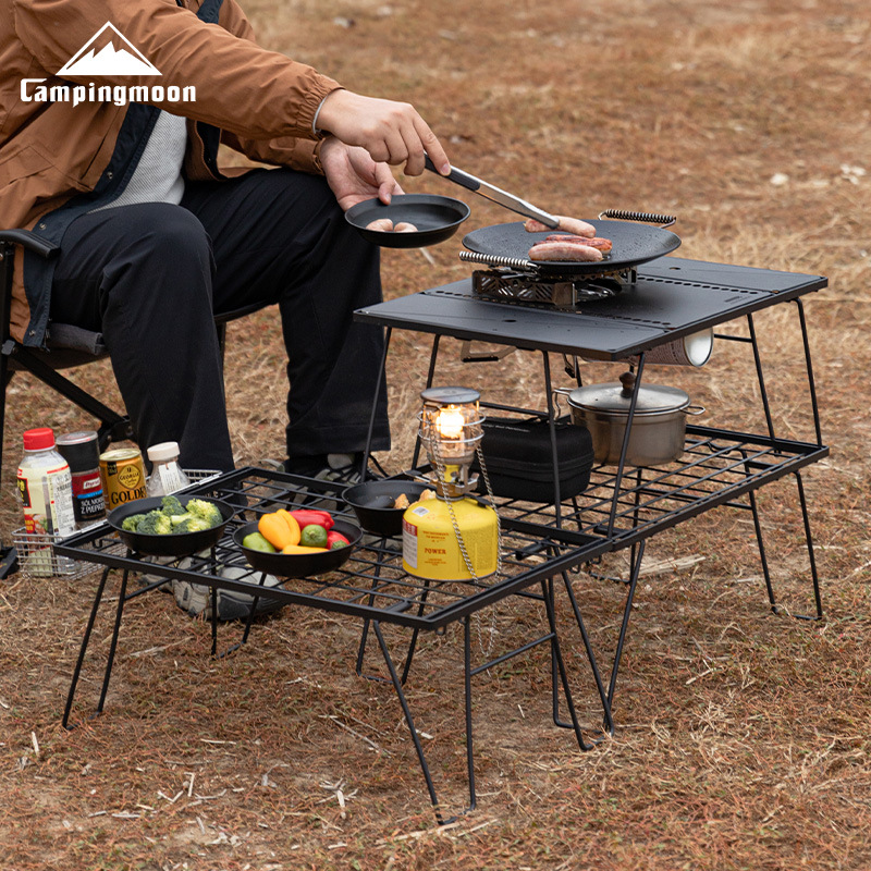 CK-2G Outdoor Camping Foldable IGT Module Barbecue Table