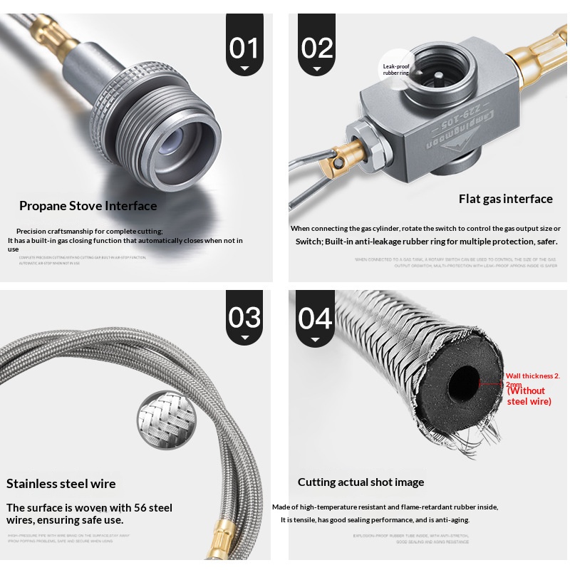 OutGearPro-Z29-105 Propane to High Altitude Extension Tube