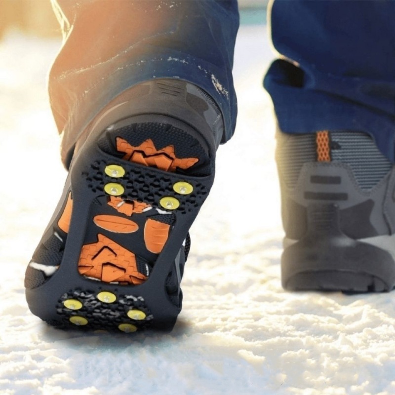 Ten-tooth steel nail snow anti-slip shoes with ice claws