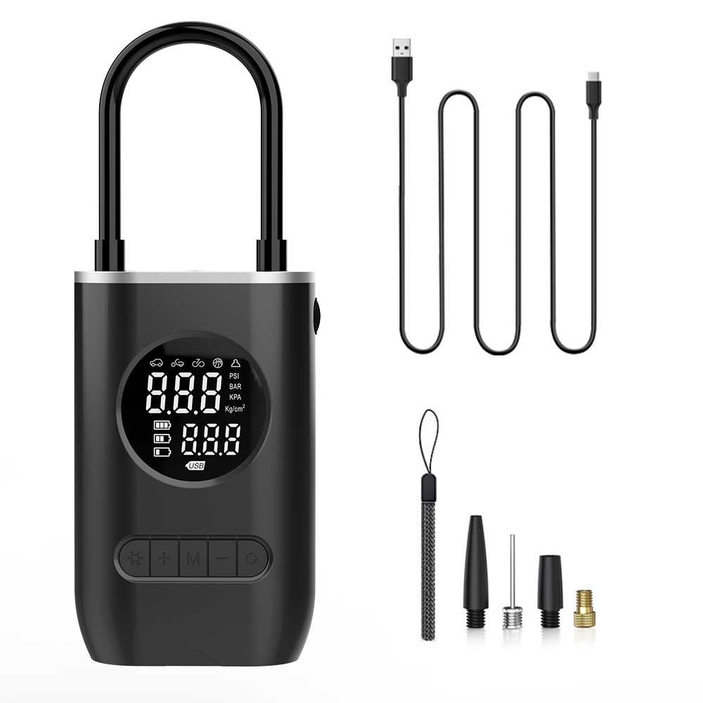 Wireless mini inflatable pump