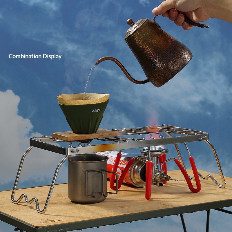 OutGearPro-[MS-1111] Extended Mini Stove Rack