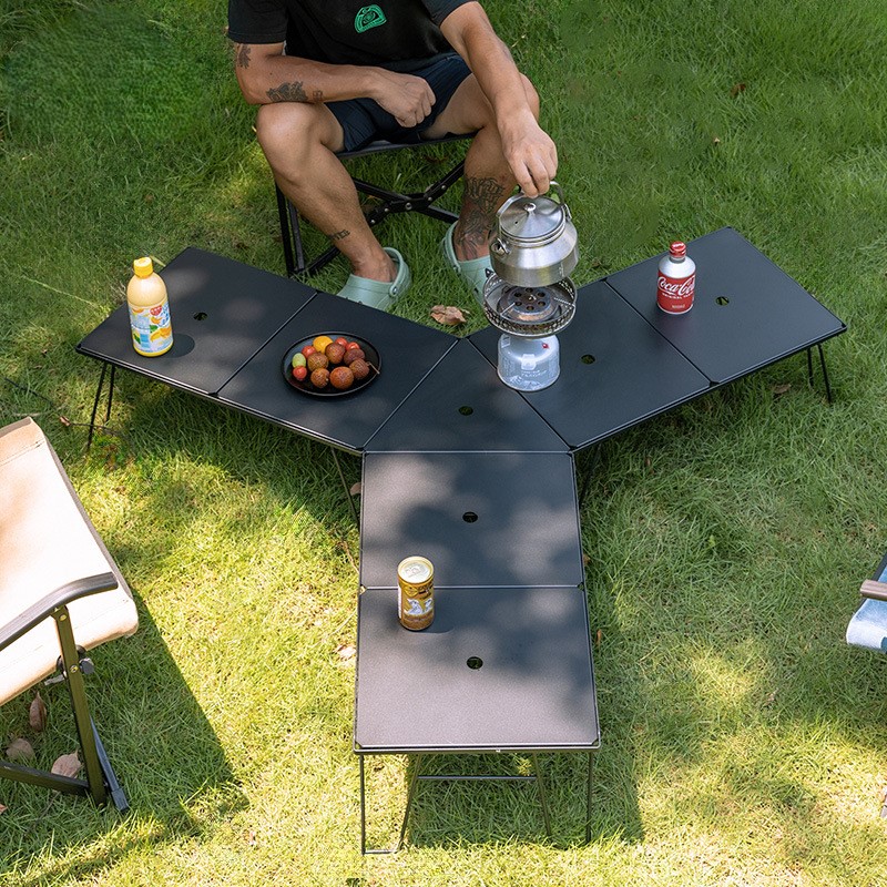 OutGearPro-T-2359BK Aluminum Alloy Top Plate for Lightweight Mesh Table