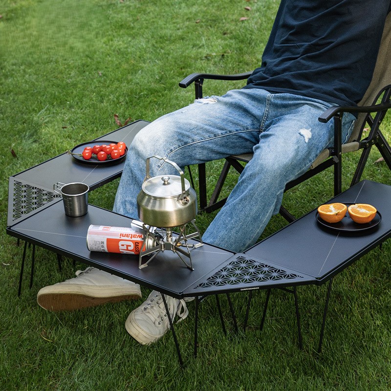 OutGearPro-T-229 Series Aluminum Alloy Hollow Portable Camping Table Board