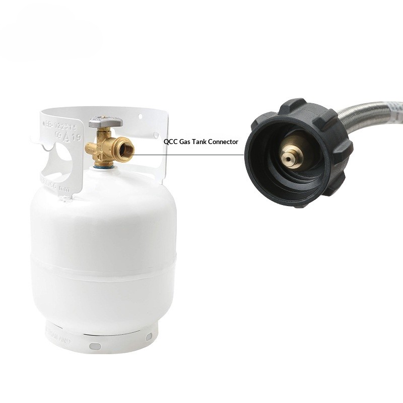 OutGearPro-PZ-105 Propane Stove to QCC Extension Tube