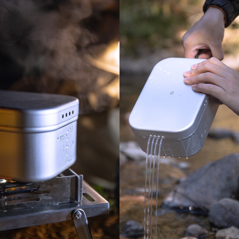 OutGearPro-1609 Outdoor Aluminum Lunch Box