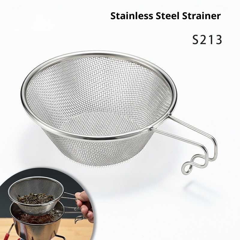 OutGearPro-S213 Stainless Steel Strainer for Outdoor Camping