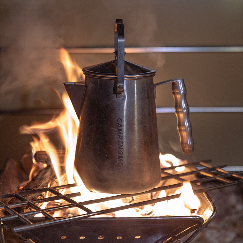 OutGearPro-SW-6 Stainless Steel Large Capacity Kettle